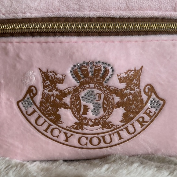 👛 New Juicy Couture Cosmetic Train Case Bag - Picture 7 of 8